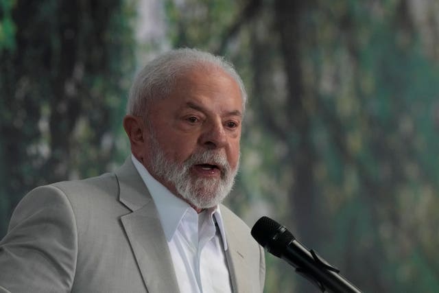 Brazil’s President Luiz Inacio Lula Da Silva 