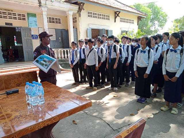 Cambodia School Ordnance
