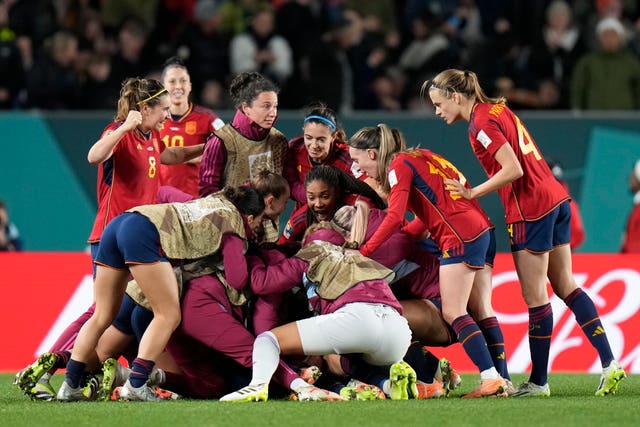 Spain will face Australia or England in Sunday''s final