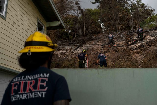 Firefighters in Hawaii