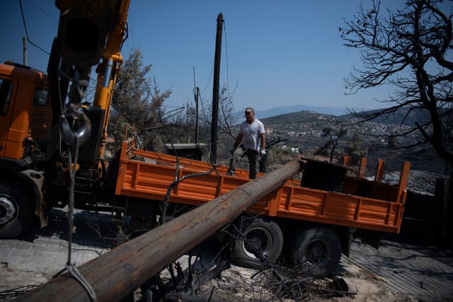 Greece Wildfires