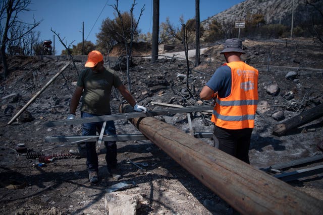 Greece Wildfires