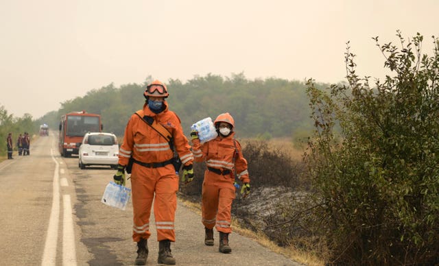 Greece Wildfires