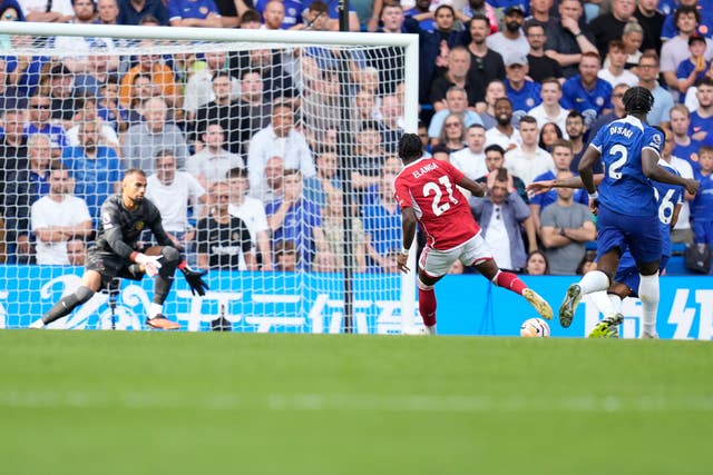 Anthony Elanga's goal gave Forest a surprise win at Chelsea
