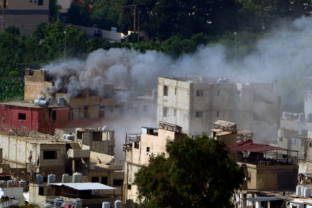 Lebanon Palestinian Camp Clashes