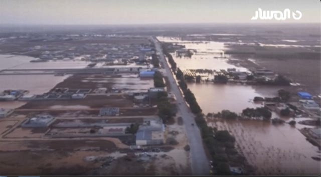 Flooding in Marj, Libya