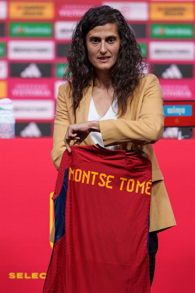 New Spain head coach Montse Tome 