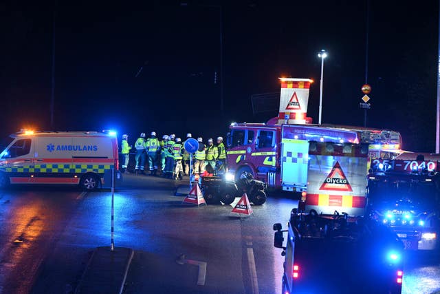 Sweden Landslide Highway Collapse