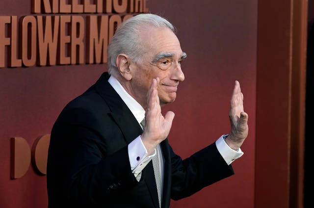 Martin Scorsese, director and co-writer of Killers Of The Flower Moon, at the Los Angeles premiere of the film at the Dolby Theatre