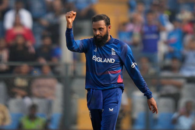 Adil Rashid was the pick of England's bowlers 