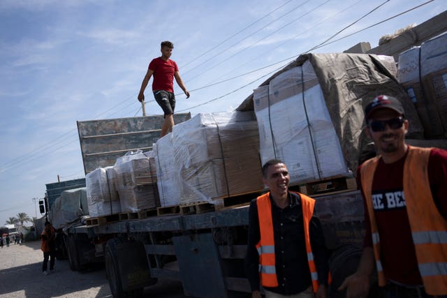 Egypt’s border crossing opens to let trickle of desperately needed aid ...