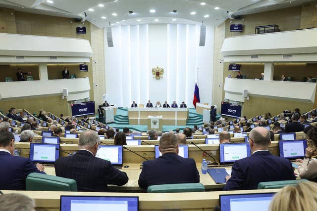 Russian parliament’s upper house revokes ratification of global nuclear ...