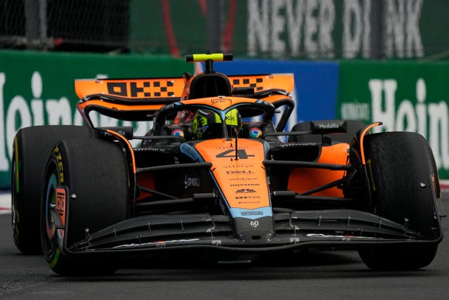 McLaren driver Lando Norris will start from 19th on the grid