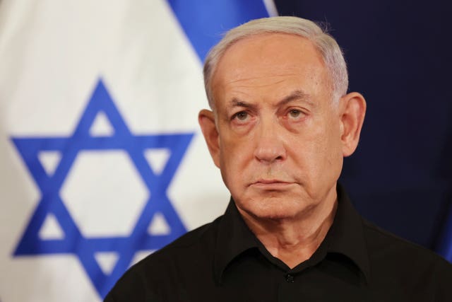 Israeli Prime Minister Benjamin Netanyahu  