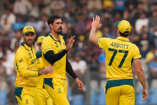 Australia players celebrate