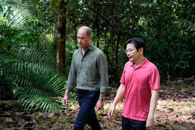 Singapore Prince William