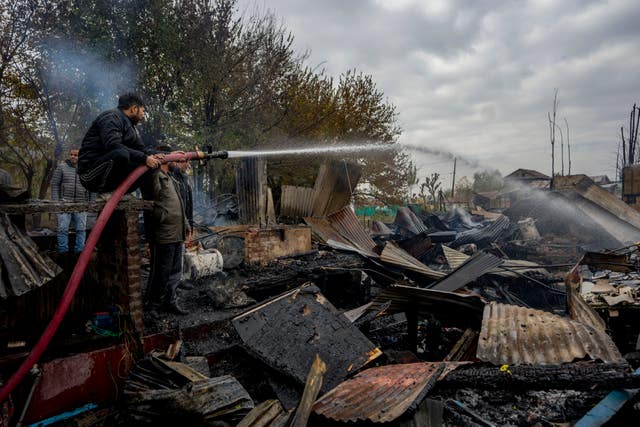 Firefighting efforts