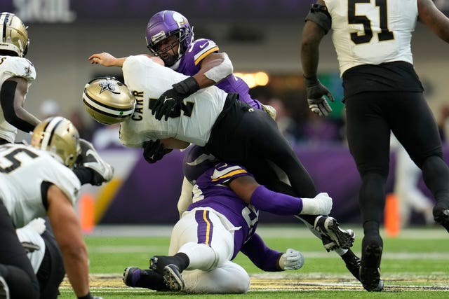 Saints Vikings Football