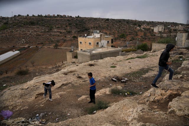 Boys in the West Bank