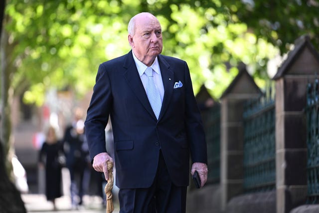 Retired Sydney broadcaster and former Australian national rugby coach Alan Jones 