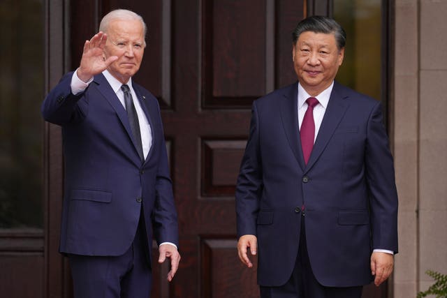 President Joe Biden and China’s President Xi Jinping