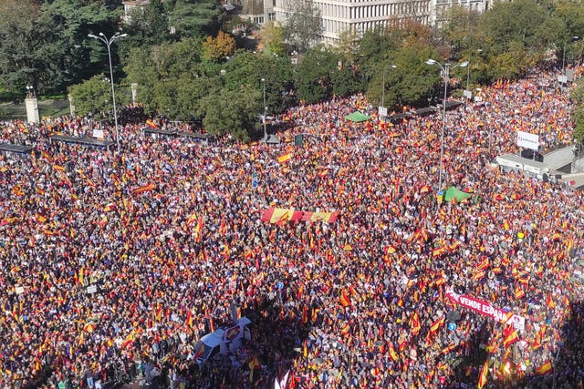 Los separatistas catalanes rechazan el proyecto de amnistía español