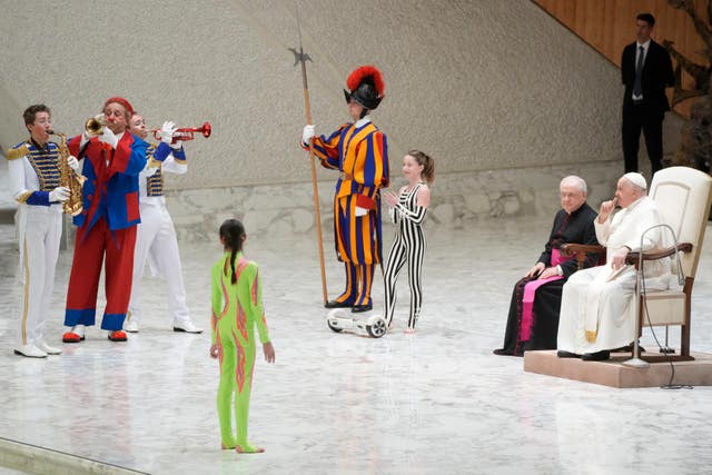 Vatican performers