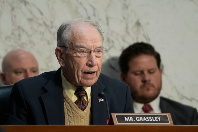 Republican Chuck Grassley 