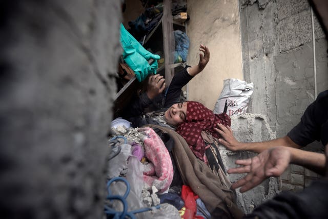 Israel Palestinians Southern Gaza Human Toll