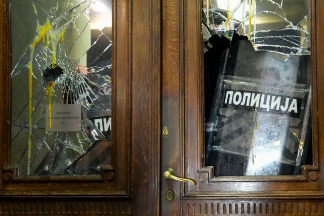 Serbia Election Protest