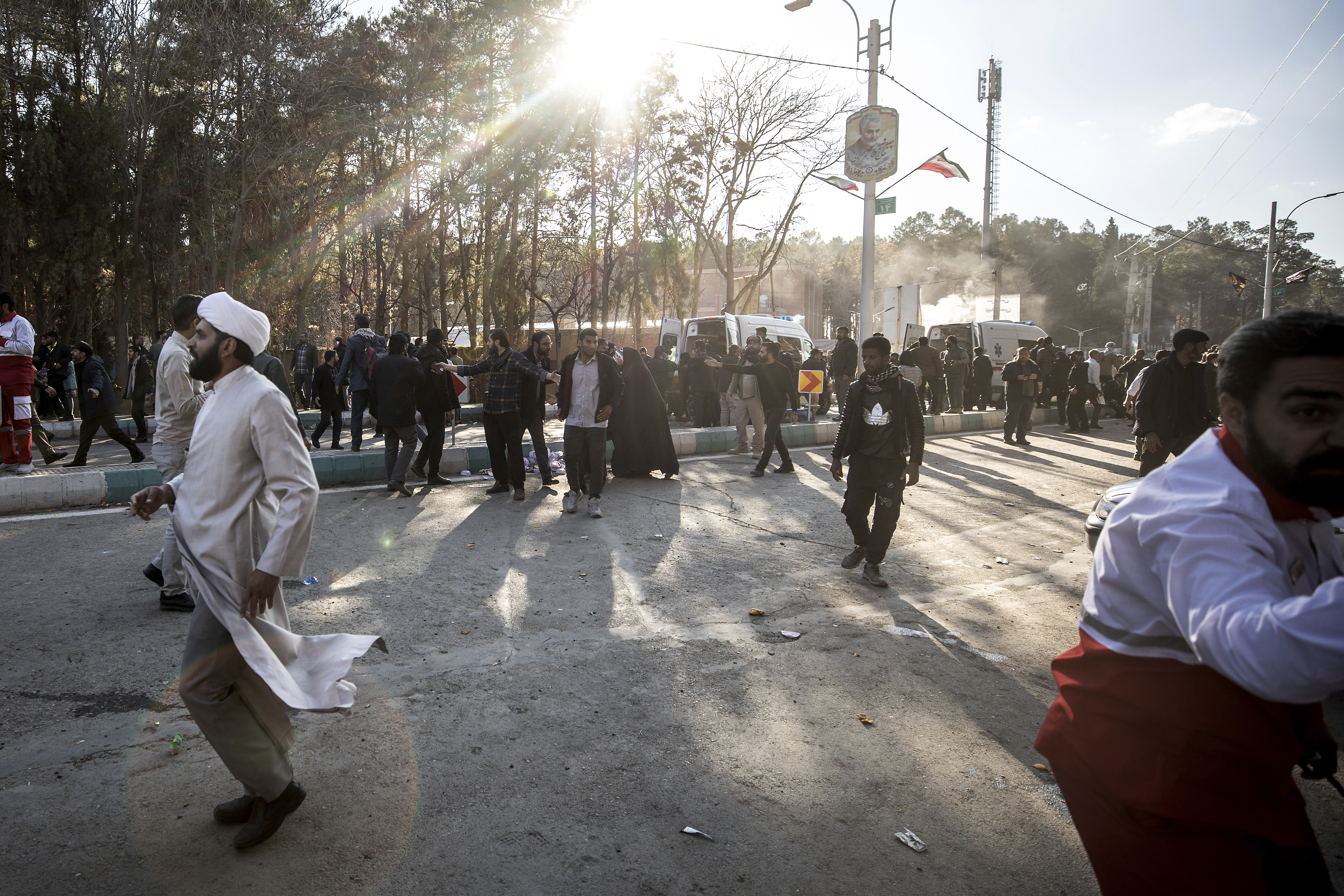 At Least 95 Killed In Twin Blasts At Ceremony Honouring Iranian General ...