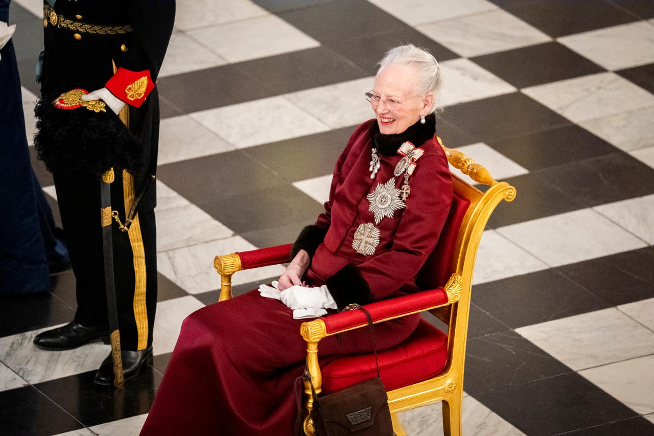 Denmark’s Queen Margrethe II makes last public appearance before