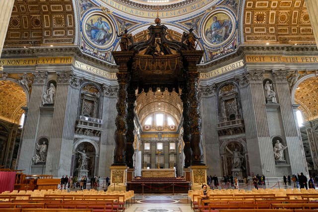 Vatican Basilica Restoration