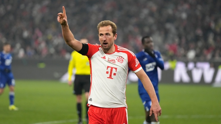 Harry Kane was on the scoresheet again for Bayern Munich (Matthias Schrader/AP)