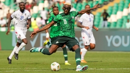 Victor Osimhen ensured Nigeria split the spoils with Equatorial Guinea in their AFCON opener (Sunday Alamba/AP)
