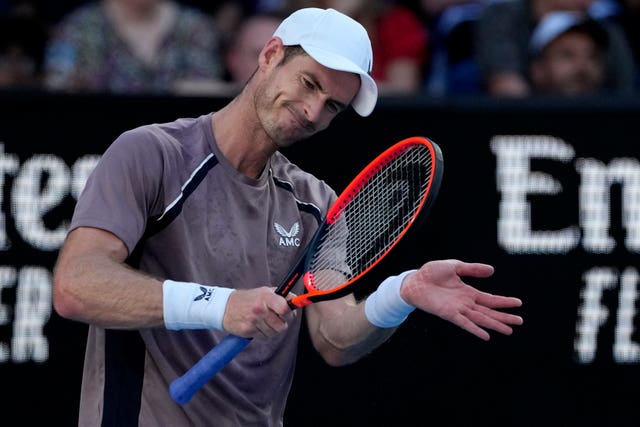 Andy Murray suffered only his second first-round exit in Melbourne