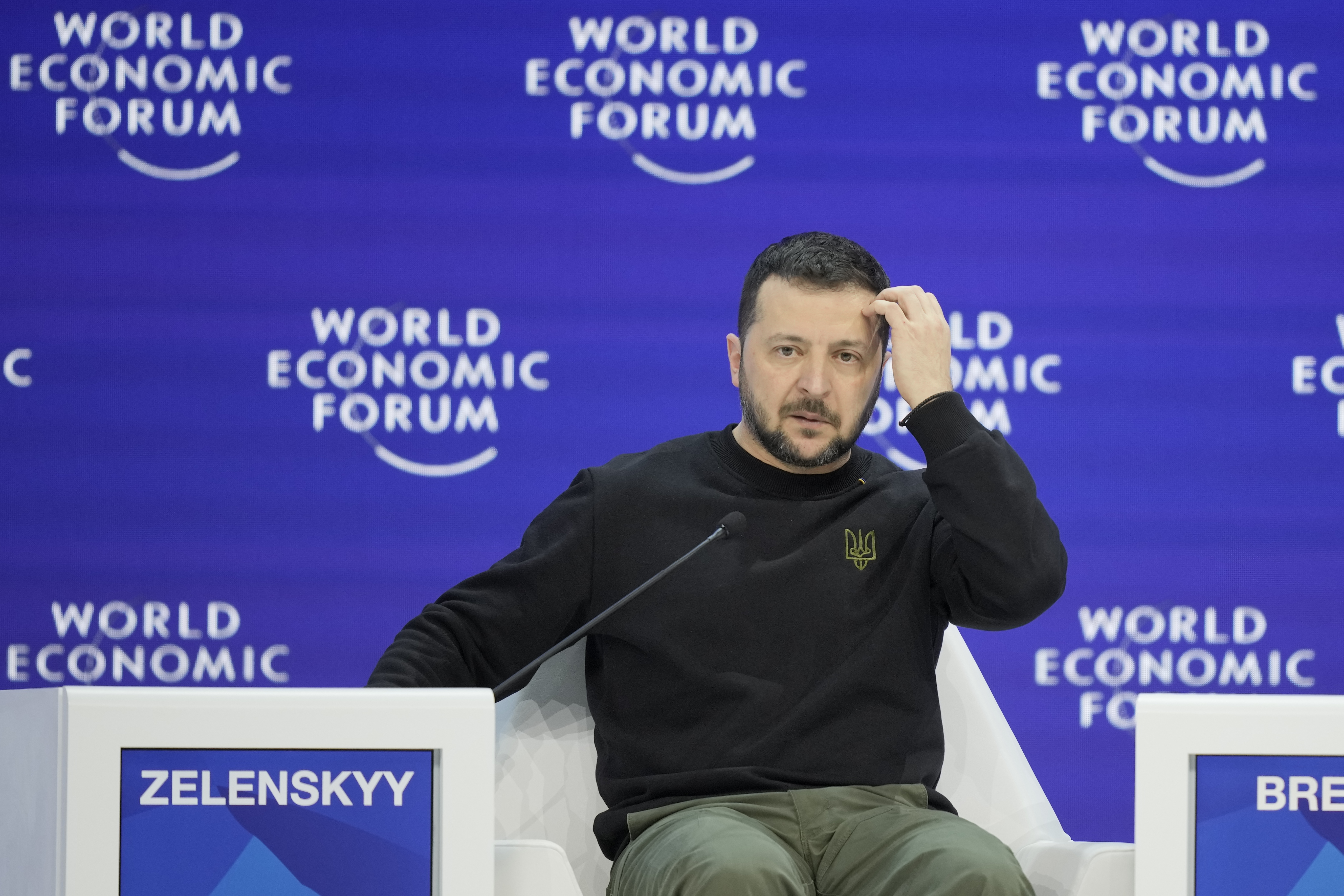 Zelensky Lashes Out At Putin And Urges Davos Forum’s Support For ...