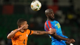 Yoane Wissa earned DR Congo a point in their Africa Cup of Nations (Themba Hadebe/AP)