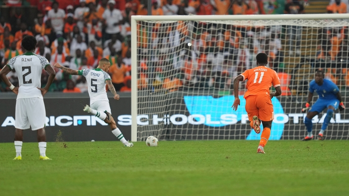 Ivory Coast 0 1 Nigeria William Troost Ekong Penalty Sees Super Eagles Down Hosts Livescore 6054