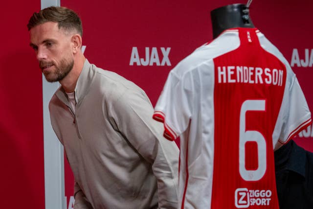 Netherlands Soccer Ajax Henderson