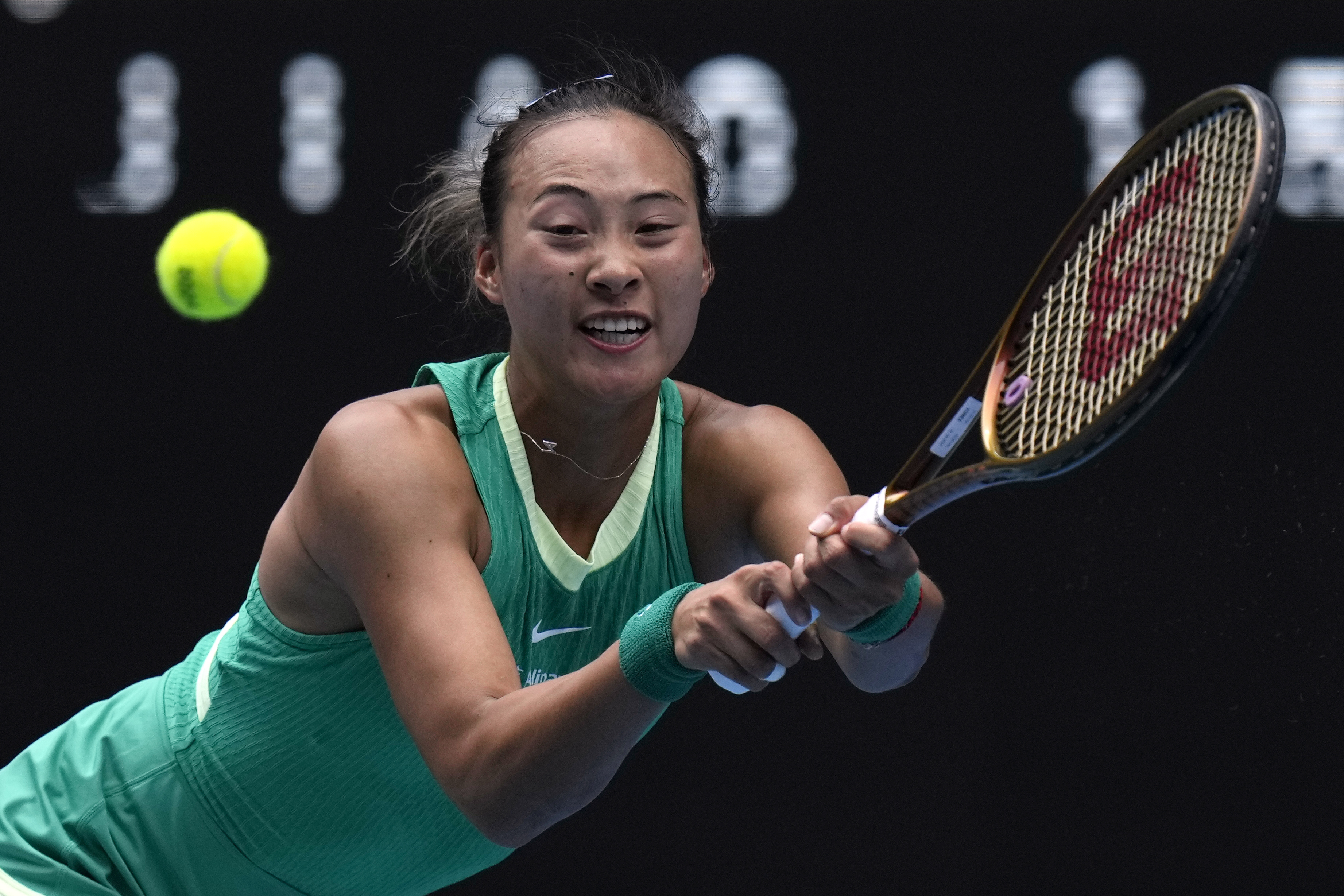 China’s Zheng Qinwen Moves To Fourth Round After Win Over Wang Yafan ...