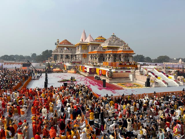 The Hindu temple