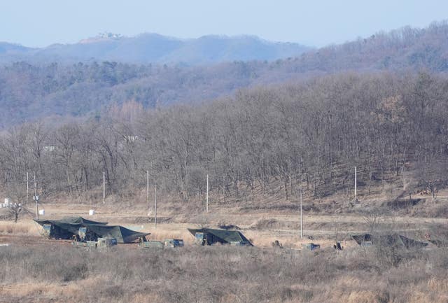 South Korean military vehicles