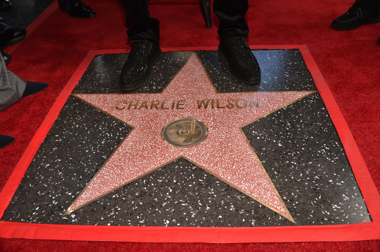 Kanye West and Snoop Dogg celebrate Charlie Wilson at Hollywood Walk of ...