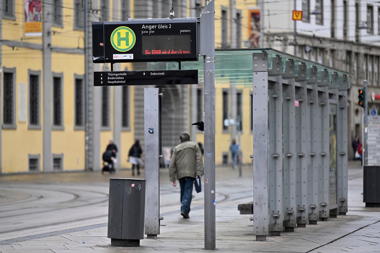 Buses, trams and trains cancelled as transport workers go on strike