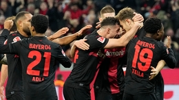 Bayer Leverkusen moved five points clear at the top of the Bundesliga with victory over Bayern Munich (Martin Meissner/AP)