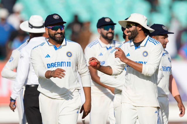 India won the third Test by a mammoth 434 runs (Ajit Solanki/AP)