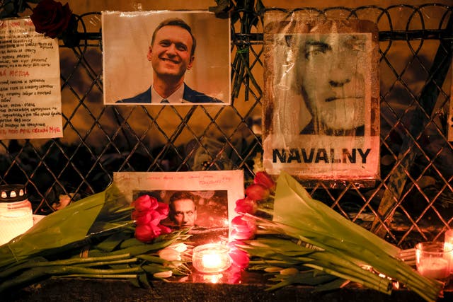 Navalny shrine