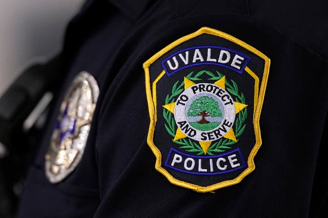 Uvalde police badge