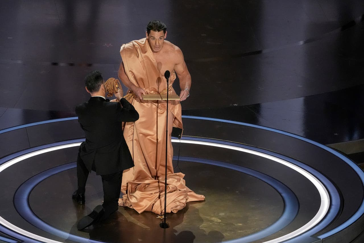 ‘the Male Body Is Not A Joke John Cena Presents Oscar Award Naked Express And Star 